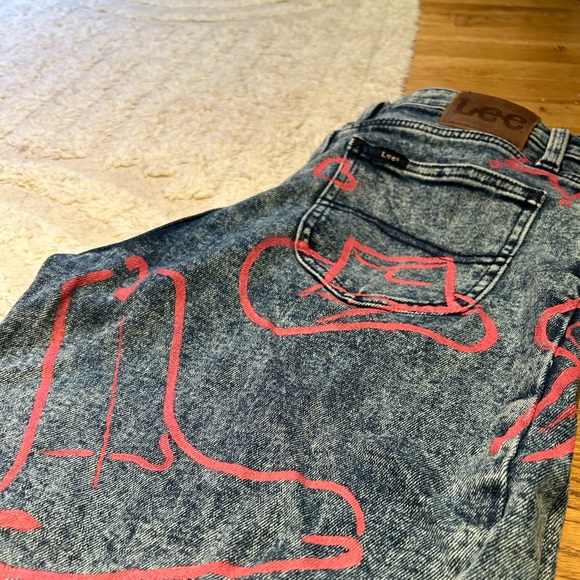 Lee Brand *CUSTOM* Cowgirl Barbie jeans. - Picture 1 of 3